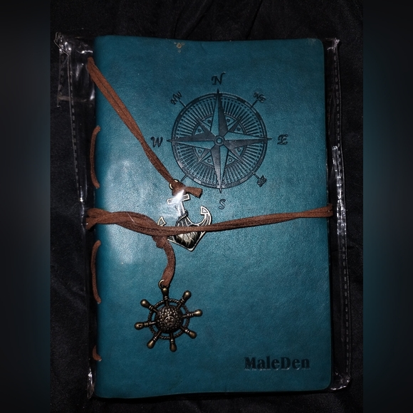 Turquoise Leather Writing Journal - Picture 5 of 7
